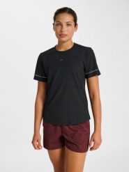 Koszulka damska Newline Beathe. Czarne t-shirty sportowe Newline, xl, bez wzorów, z materiału, bez ramiączek, trekkingowe. Za 219.50 zł.