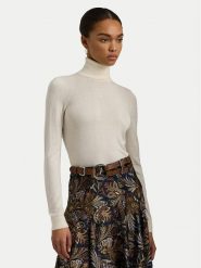 Lauren Ralph Lauren Golf 200940470001 Écru Slim Fit. Swetry Lauren Ralph Lauren, xs, bez wzorów, z jedwabiu, bez ramiączek. Za 469.99 zł.