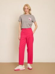 BGN Spodnie w kolorze różowym rozmiar: 38. Różowe spodnie materiałowe BGN, bez wzorów, z materiału. Za 121.99 zł.