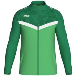 Poliestrowa bluza dresowa Jako Iconic. Zielone bluzy z kapturem JAKO, s, bez wzorów, z dresówki, z kapturem, na fitness i siłownię. Za 325.00 zł.