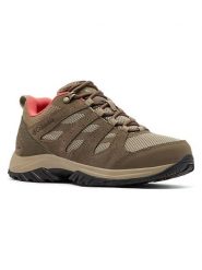 Columbia Skórzane buty trekkingowe "Redmond III" w kolorze khaki rozmiar: 38. Brązowe buty trekkingowe Columbia, bez wzorów, bez zapięcia, outdoorowe. Za 189.74 zł.