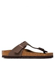 Birkenstock Japonki Gizeh Bs 0043753 Brązowy. Brązowe japonki Birkenstock, bez wzorów, ze skóry. Za 359.99 zł.