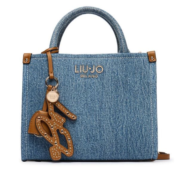 Torebka Liu Jo. Niebieskie torebki klasyczne Liu Jo, bez wzorów, klasyczne, bez dodatków. Za 599.99 zł.