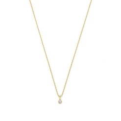 Isabel Bernard Naszyjnik Isabel Bernard De La Paix Inaya - 14-karatowe złoto - diament 0.01 karata Naszyjniki 1 ct Damski. Żółte naszyjniki Isabel Bernard, z materiału, z diamentem, złote. Za 1,700.99 zł.