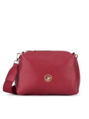 Beverly Hills Polo Club Torebka BHPC-K-033-06 Czerwony. Czerwone listonoszki Beverly Hills Polo Club, bez wzorów, z tworzywa sztucznego, bez dodatków. Za 159.99 zł.