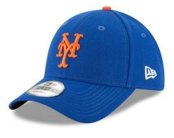 Czapka z daszkiem New Era MLB New York Mets. Białe czapki z daszkiem New Era, bez wzorów, z materiału. Za 167.50 zł.
