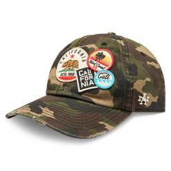 Czapka z daszkiem American Needle. Zielone czapki z daszkiem American Needle, bez wzorów. Za 109.99 zł.