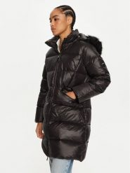 Calvin Klein Kurtka puchowa K20K207734 Czarny Regular Fit. Czarne kurtki Calvin Klein, m, bez wzorów, z puchu, bez kaptura. Za 779.99 zł.