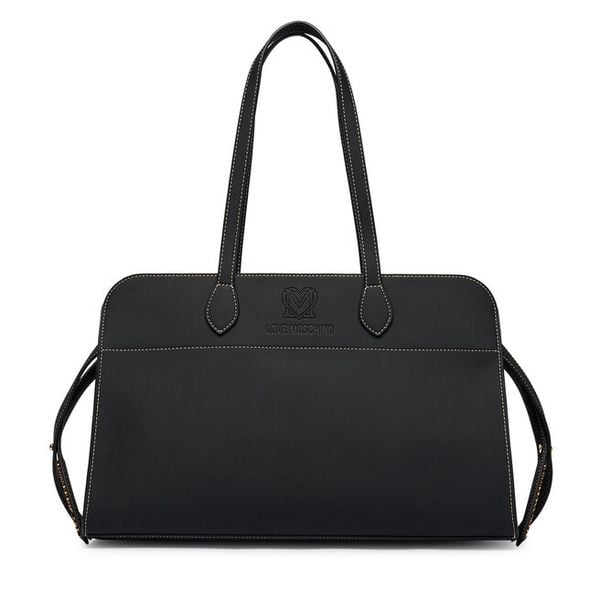 Torebka LOVE MOSCHINO. Czarne shopper bag Love Moschino, bez wzorów, bez dodatków. Za 539.99 zł.
