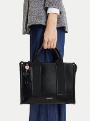 Lasocki Torebka CEO-LSK-L-019-10 Czarny. Czarne torebki klasyczne Lasocki, bez wzorów, bez dodatków. Za 229.99 zł.