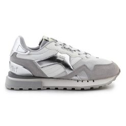 Buty D.Franklin Vibla Zig Patch DFSH378005-WHIT szare. Szare buty treningowe bez wzorów, z materiału, bez zapięcia. Za 503.88 zł.