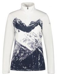 Icepeak Koszulka funkcyjna "Ellenton" w kolorze biało-granatowym rozmiar: M. Białe t-shirty sportowe Icepeak, m, bez wzorów, z materiału, bez ramiączek, outdoorowe. Za 143.56 zł.