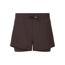 Szorty damskie Athlecia Timmie V2. Brązowe szorty Athlecia, bez wzorów, sportowe. Za 195.50 zł.