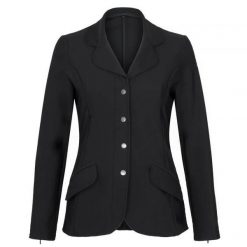 Frak jeździecki damski marynarka konkursowa EQUESTRIAN QUEEN Molly. Czarne marynarki i żakiety EQUESTRIAN QUEEN, bez wzorów, z materiału, eleganckie, bez ramiączek. Za 471.99 zł.