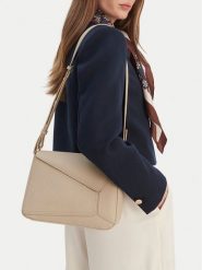 GINO ROSSI Torebka C-KY117 Écru. Torebki klasyczne Gino Rossi, bez wzorów, z materiału, bez dodatków. Za 199.99 zł.