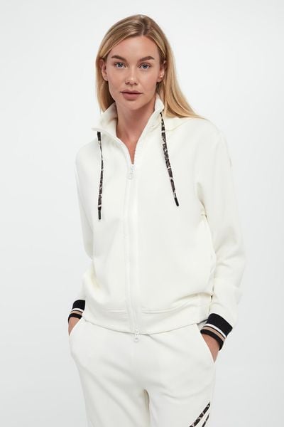 Bluza damska z modalem SPORTALM. Bluzy Sportalm, bez wzorów, bez ramiączek, bez kaptura. W wyprzedaży za 1,058.85 zł.