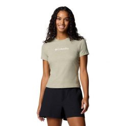 Columbia Koszulka Move 2103691349. Zielone t-shirty sportowe Columbia, m, bez wzorów, bez ramiączek. Za 96.99 zł.