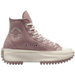 Buty sportowe Converse Run Star Hike. Czerwone buty treningowe Converse, bez wzorów, z materiału, bez zapięcia, na fitness i siłownię. Za 590.00 zł.