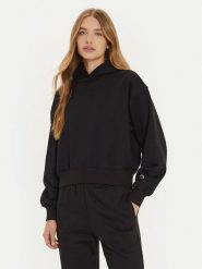 Champion Bluza 117539 Czarny Loose Fit. Czarne bluzy Champion, m, bez wzorów, z bawełny, bez kaptura. Za 169.99 zł.