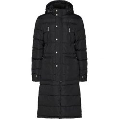 Damska długa kurtka Equipage Candice. Czarne kurtki EQUIPAGE, bez wzorów, z puchu, eleganckie, bez kaptura. W wyprzedaży za 748.00 zł.