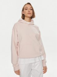 New Balance Bluza WT41537 Różowy Relaxed Fit. Czerwone bluzy New Balance, xl, bez wzorów, z bawełny, bez kaptura. Za 219.99 zł.