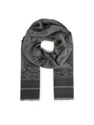 Guess Chusta AW5420 POL03 Szary. Szare chusty Guess, z aplikacjami, z materiału. Za 189.99 zł.