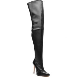 Muszkieterki ELISABETTA FRANCHI - SA-30L-86E2 Nero 100. Czarne kozaki Elisabetta Franchi, ze skóry. Za 2,499.00 zł.