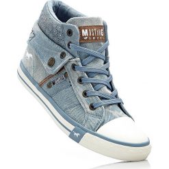Sneakersy Mustang bonprix jasnoniebieski "used". Buty sportowe lifestyle marki bonprix. Za 239.99 zł.