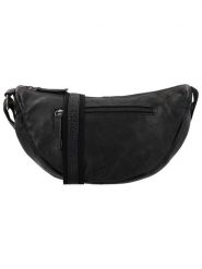 HIDE & STITCHES Skórzana saszetka w kolorze czarnym - 32 x 17 x 10 cm rozmiar: onesize. Czarne nerki i saszetki HIDE & STITCHES, bez wzorów, z materiału, sportowe, bez dodatków. Za 173.99 zł.