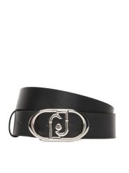 Liu Jo Pasek Damski Hips Belt 3,5 Cm AF5242 P0062 Czarny. Czarne paski Liu Jo, bez wzorów, ze skóry. Za 359.99 zł.