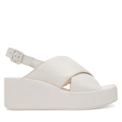 Sandały HÖGL. Sandały Högl, bez wzorów, bez obcasa, na koturnie, bez zapięcia. Za 559.99 zł.