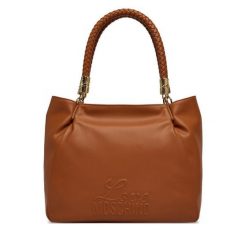 Torebka LOVE MOSCHINO. Czerwone torebki klasyczne Love Moschino, bez wzorów, klasyczne, bez dodatków. Za 1,049.00 zł.