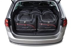 Torby Do Bagażnika Vw Golf Alltrack 2015-2020 5Szt Kjust. Czarne swetry KJUST, bez wzorów, z kauczuku. Za 1,581.00 zł.