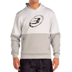 Bluza Bullpadel Boyal White XL. Brązowe bluzy z kapturem bullpadel, xl, bez wzorów, z tkaniny, bez kaptura, do piłki nożnej. Za 361.99 zł.