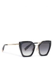 Furla Okulary przeciwsłoneczne Sunglasses WD00129 ACM000 O6000 Czarny. Czarne okulary przeciwsłoneczne Furla, bez wzorów, z tworzywa sztucznego. Za 1,029.00 zł.