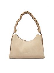 Coccinelle Torebka P6P Boheme Suede Bimaterial E1 P6P 13 03 01 Beżowy. Brązowe torebki klasyczne Coccinelle, bez wzorów, ze skóry, bez dodatków. Za 1,539.00 zł.