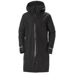 Damska kurtka wodoodporna Helly Hansen Aspire. Czarne kurtki przeciwdeszczowe Helly Hansen, s, bez wzorów, z materiału, bez kaptura, żeglarskie, primaloft. Za 870.00 zł.