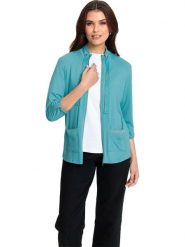 WITT WEIDEN Kardigan w kolorze turkusowym rozmiar: 46. Niebieskie swetry WITT WEIDEN, bez wzorów, bez ramiączek. Za 78.99 zł.