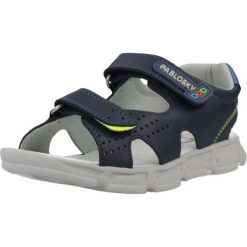 Sandały PABLOSKY 521620P Niebieski. Niebieskie sandały Pablosky, bez wzorów, ze skóry, sportowe, bez obcasa, bez zapięcia. Za 263.99 zł.
