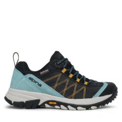 Trekkingi Alpina. Czarne buty trekkingowe Alpina, bez zapięcia. Za 469.99 zł.