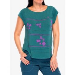 Koszulka wspinaczkowa damska E9 Pimpi. Zielone t-shirty sportowe E9, bez wzorów, bez ramiączek. Za 214.99 zł.