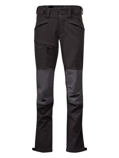 Bergans Hybrydowe spodnie trekkingowe "Fjorda" w kolorze antracytowo-szarym rozmiar: XS. Czarne spodnie dresowe Bergans, bez wzorów, z materiału. Za 306.73 zł.