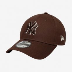 Czapka baseballówka z daszkiem New Era New York Yankees. Czapki z daszkiem New Era, bez wzorów, z bawełny, sportowe. Za 119.99 zł.