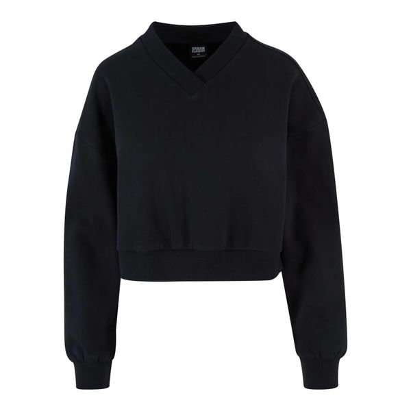 Bluza damska v-neck Urban Classics. Żółte bluzy bez kaptura Urban Classics, m, bez wzorów, z bawełny, bez kaptura. Za 127.60 zł.