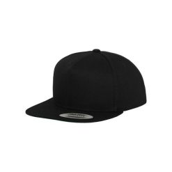 Czapka Flexfit Classique 5 panel. Czarne czapki z daszkiem FLEXFIT, bez wzorów. Za 115.50 zł.