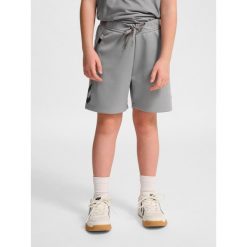 Szorty dla dzieci Hummel Cima 2.0. Szare szorty Hummel, bez wzorów, z materiału, sportowe. Za 180.00 zł.