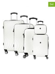 Canadian Peak 5-częściowy zestaw "Sunlighteak" w kolorze białym rozmiar: onesize. Białe walizki Canadian Peak. Za 543.99 zł.