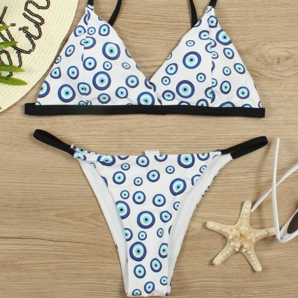 Dwuczęściowe bikini usztywniane na plażę i basen Jamee. Bikini Intica, bez wzorów, z materiału, eleganckie. W wyprzedaży za 89.00 zł.