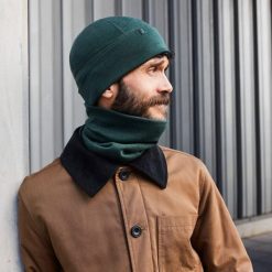 Weathergoods Sweden czapka merino S/M - zielony mech. Zielone czapki zimowe WEATHER GOODS, bez wzorów, z materiału. Za 227.95 zł.