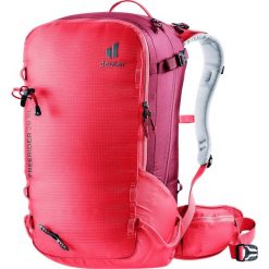 Plecak skiturowy Deuter Freerider 28 SL - hibiscus/ruby. Czerwone plecaki Deuter, bez wzorów, bez dodatków. Za 581.99 zł.
